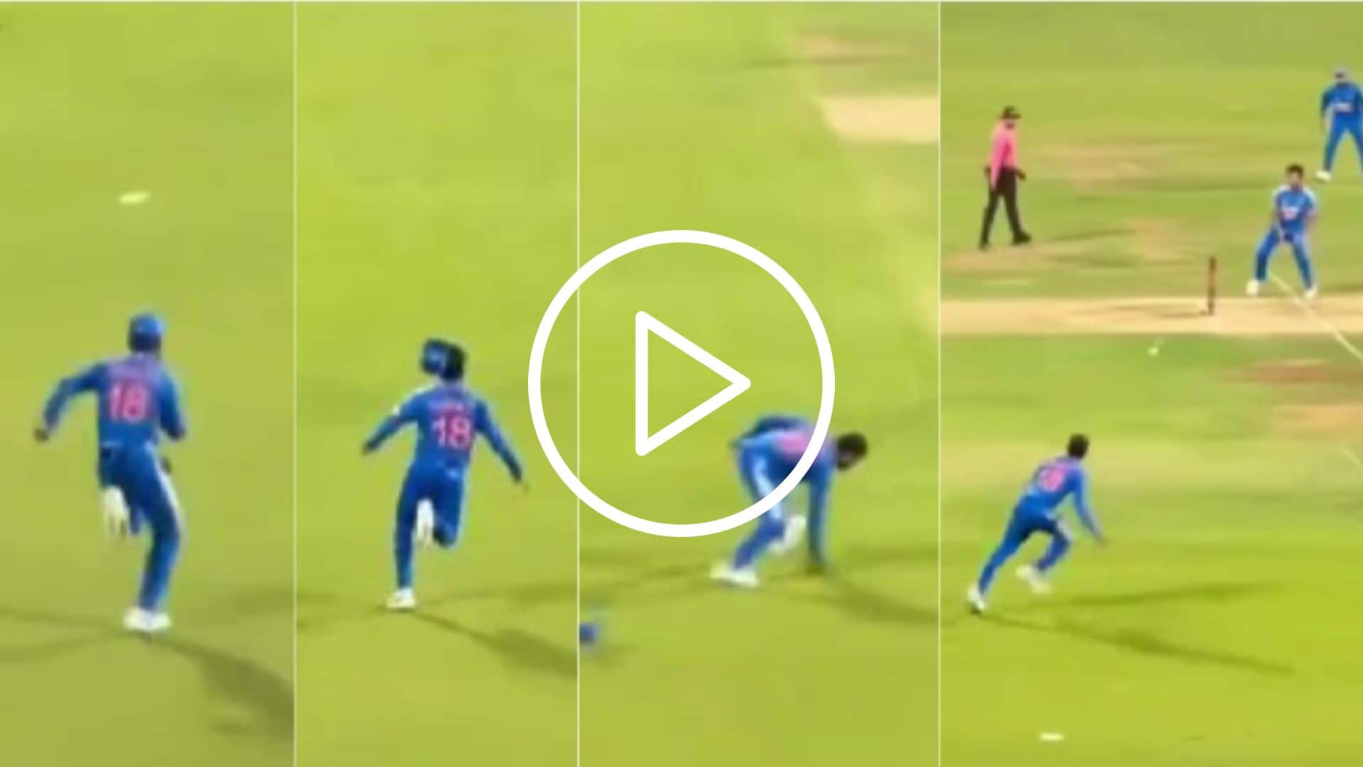 [Watch] Virat Kohli's Lightning Sprint and Bullet Throw From IND vs AFG 3rd T20I Goes Viral